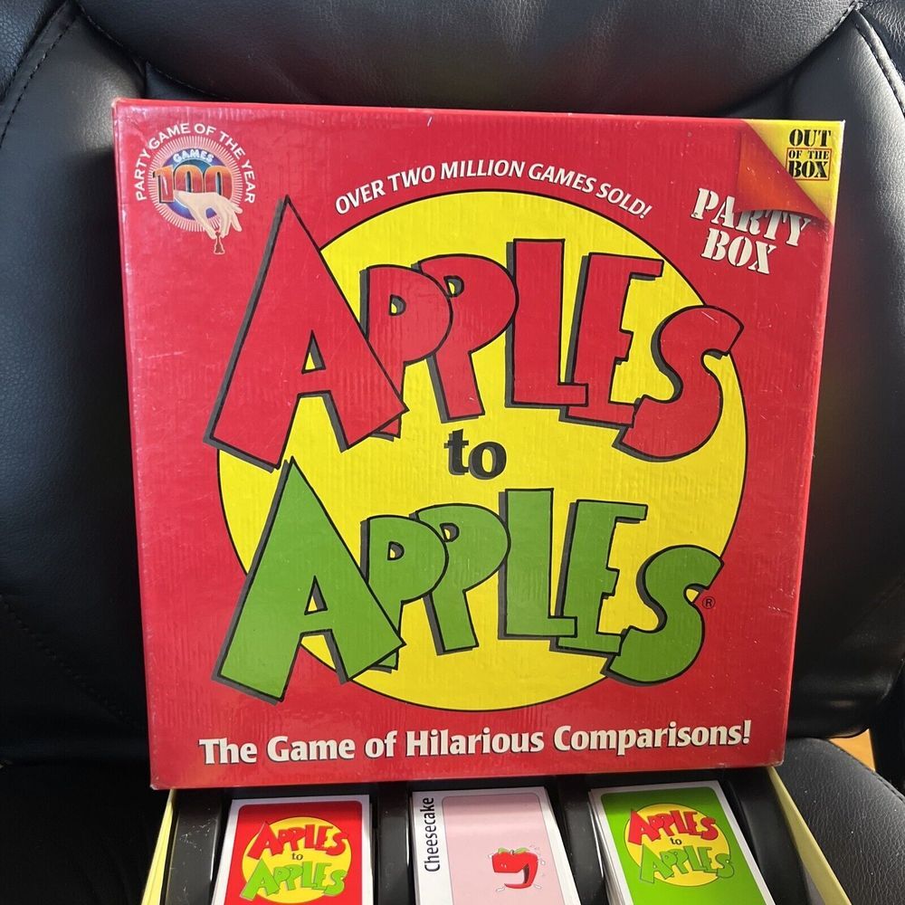 Apples to Apples Party‎ Box - The Game of Hilarious Comparisons! Over 500 Cards! - Picture 2 of 8